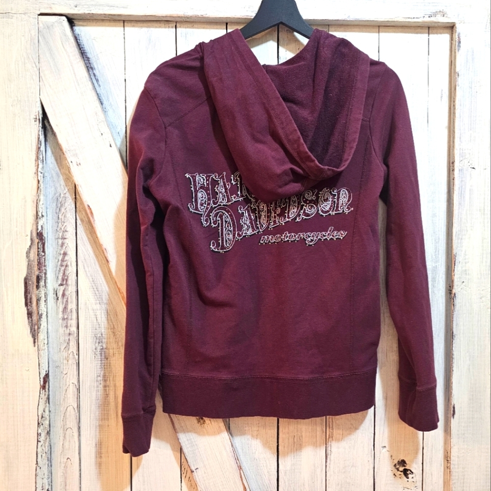 HARLEY-DAVIDSON pull-over hoodie S